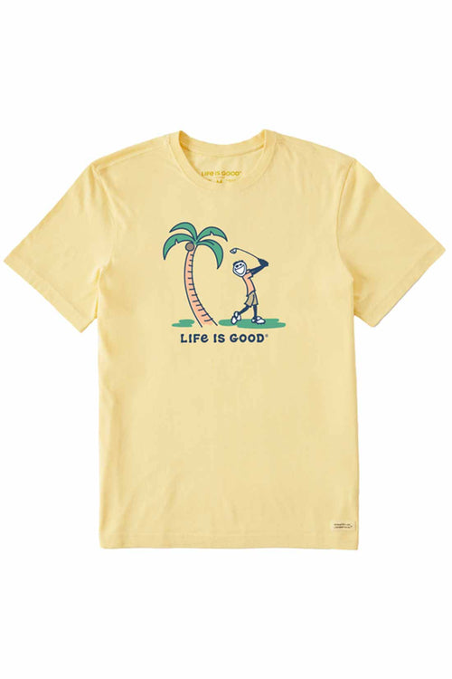 Life is Good Jake Palm Golf T Shirt