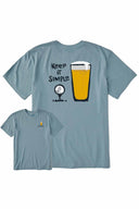 Life is Good Keep It Simple Golf Beer T Shirt