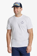 Life is Good Sailboat Crusher T Shirt front