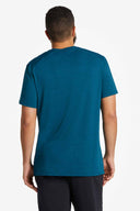 Life is Good Linear Oceanview Active T Shirt back