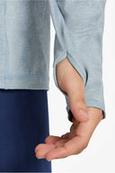 Life is Good Sharkscape Long Sleeve Active Hooded T Shirt hand detail