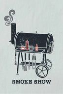 Life is Good Smoke Show Crusher T Shirt detail
