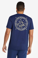 Life is Good Wander Compass Scene Active T Shirt back
