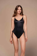 Ola Azul Avery Midnight One Piece front