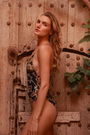 Ola Azul Avery Tribal One Piece side