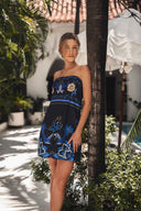 Ola Azul Ivy Alicanto Mini Dress