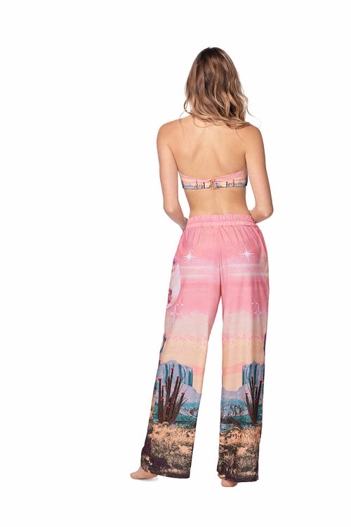 Ola Azul Kartel Desert Pants back