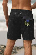 Ola Azul Leo Bloom Swim Trunk back