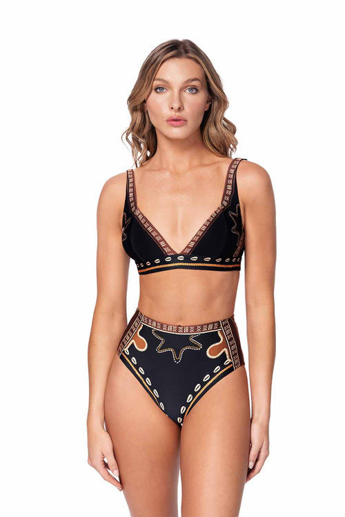Ola Azul Luri Madison Tribal Bikini Set front