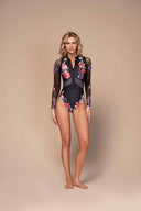 Ola Azul Rebe Bloom One Piece front