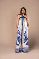 Ola Azul Sabrina Helios Maxi Dress