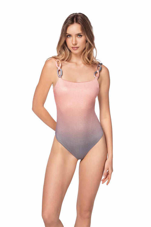 Ola Azul Tessa Clayrose One Piece front