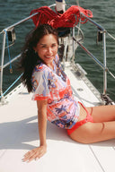 Ola Azul Tiff Havana T Shirt