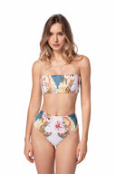 Ola Azul Vanessa Madison Garden Bikini Set strapless
