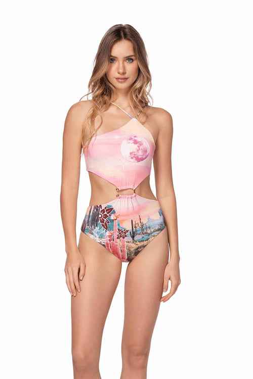 Ola Azul Virginia Desert One Piece front