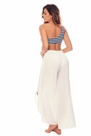 Fiory White Coverup Pants back