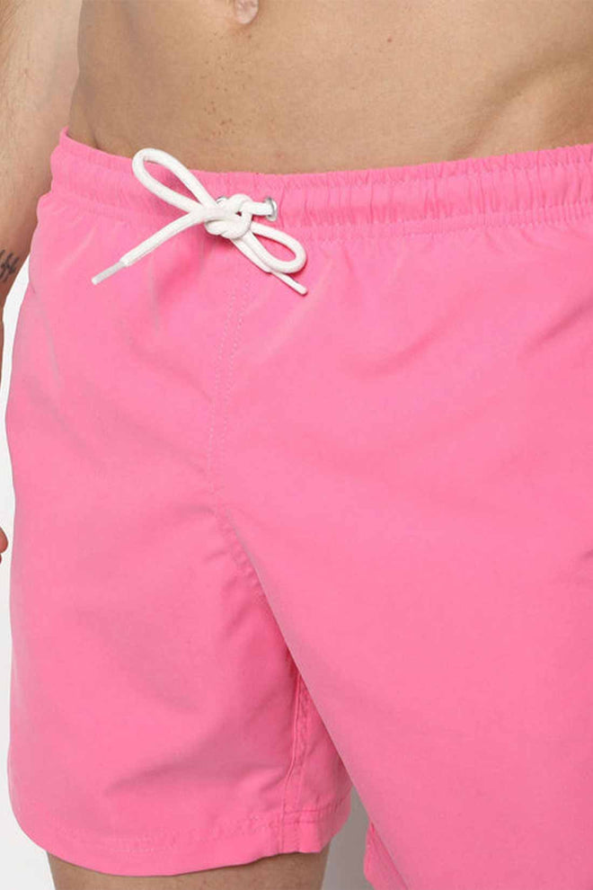 Palmees Pink Solid Swim Trunk side