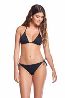 PHAX Black Color Mix Triangle Bikini Set
