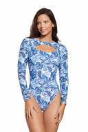 PHAX Cachemira Long Sleeve One Piece