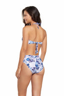 PHAX Fresh Roses High Waist Bikini Set back