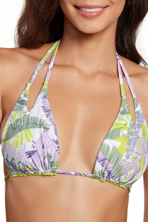 PHAX Nature Palm Triangle Bikini Set detail top
