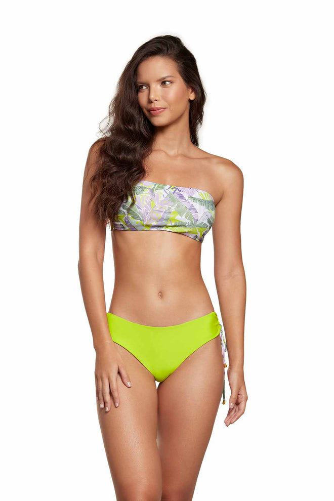 PHAX Nature Palm Bandeau Bikini Set reversible