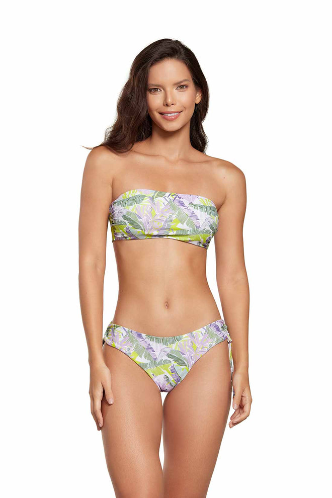 PHAX Nature Palm Bandeau Bikini Set