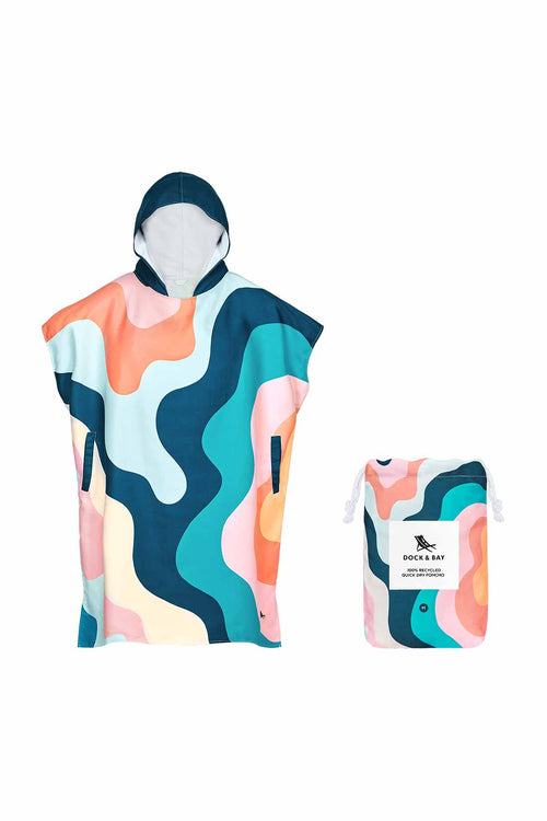 Dock and Bay Get Wavy Hooded Towel