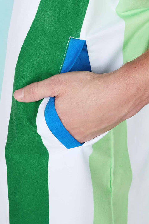 Dock and Bay Lazy River Poncho details