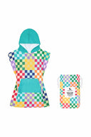 Dock and Bay Check Me Out Kids Poncho detail