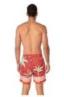 Maaji Funky Palms Sailor Swim Trunk back