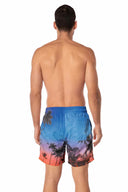 Maaji Peach Drift Sailor Swim Trunk back