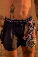 Maaji Tropical Jaguar Sand Shorts front