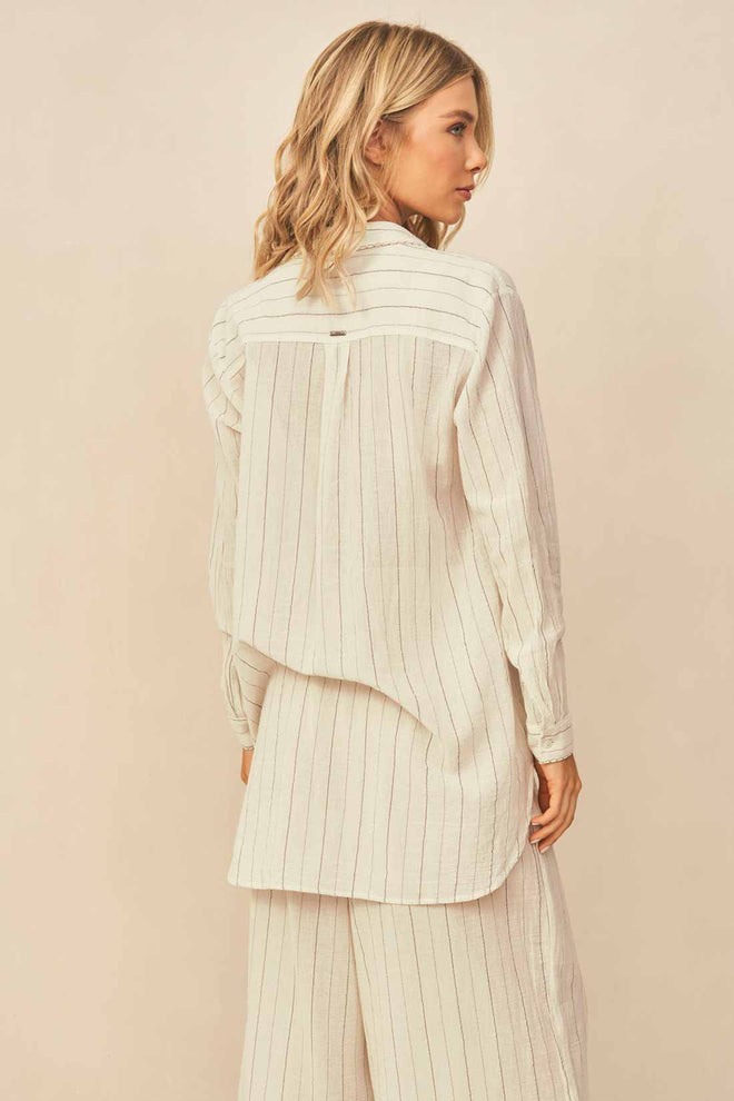 Maaji Toscan Stripe Mandy Shirt back