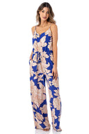 Maaji Blue Bouquet Arielle Jumpsuit front