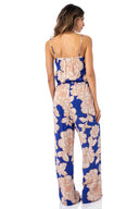 Maaji Blue Bouquet Arielle Jumpsuit back