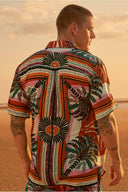 Maaji Eclectic Palms Saona Shirt men back