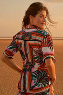 Maaji Eclectic Palms Saona Shirt back