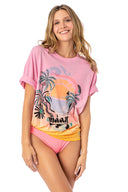 Maaji Aloha View Azalea T Shirt front
