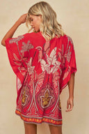 Maaji Parrot Palms Addy Kaftan back
