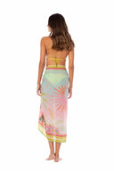 Maaji Mint Sunset Isla Sarong back