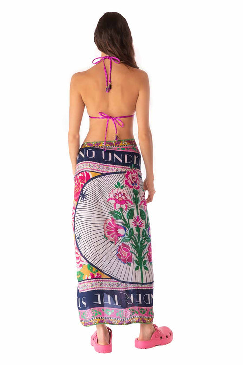 Maaji Cerice Bouquet Isla Sarong back