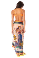 Maaji Hula Harmony Isla Sarong back