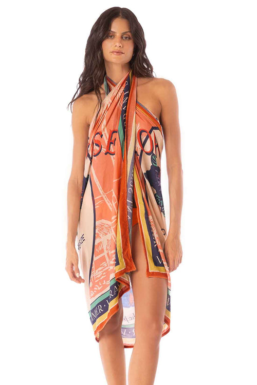 Maaji Hula Harmony Isla Sarong dress