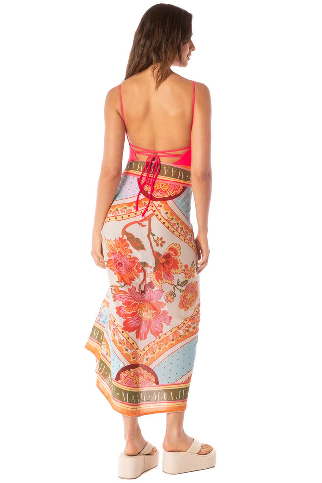 Maaji Floral Groove Isla Pareo back