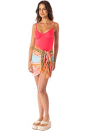 Maaji Floral Groove Isla Pareo skirt