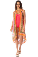 Maaji Floral Groove Isla Pareo kimono