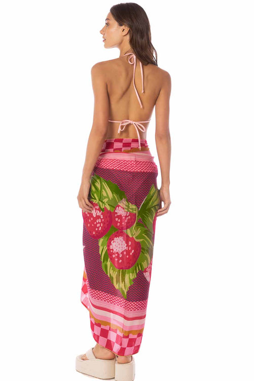 Maaji Strawberry Love Isla Pareo back