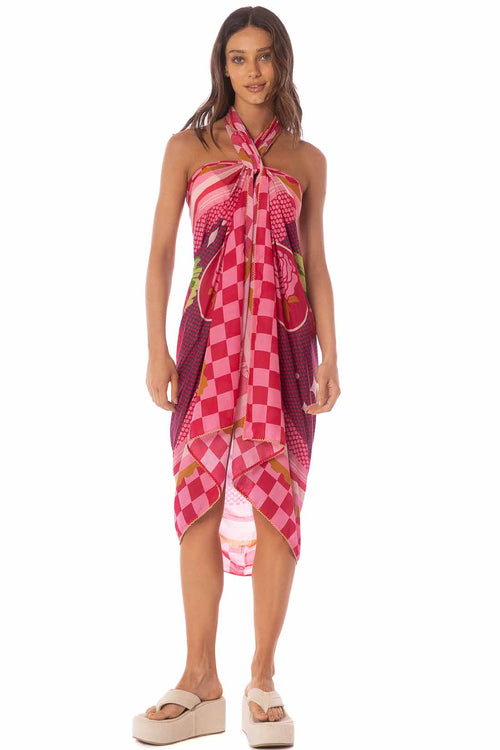 Maaji Strawberry Love Isla Pareo front