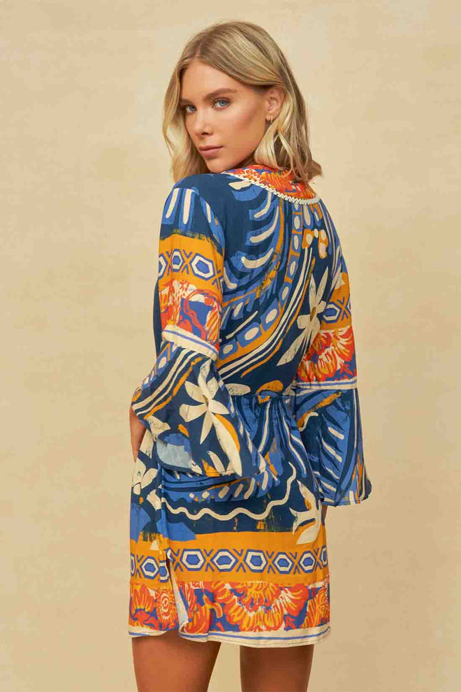 Maaji Midnight Sky Marlee Kaftan back
